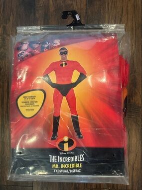 Spirit Men's Mr. Incredible Costume - Red and Black
